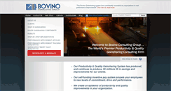 Desktop Screenshot of bovino-consulting.com